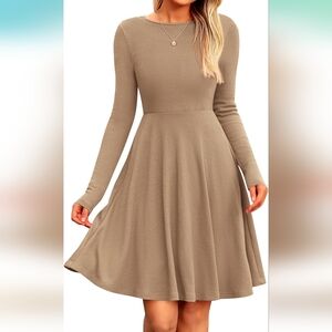 New Ribbed Knit Dress